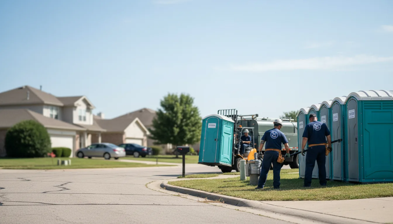 Porta Potty Rental in Pittstown, NJ near me